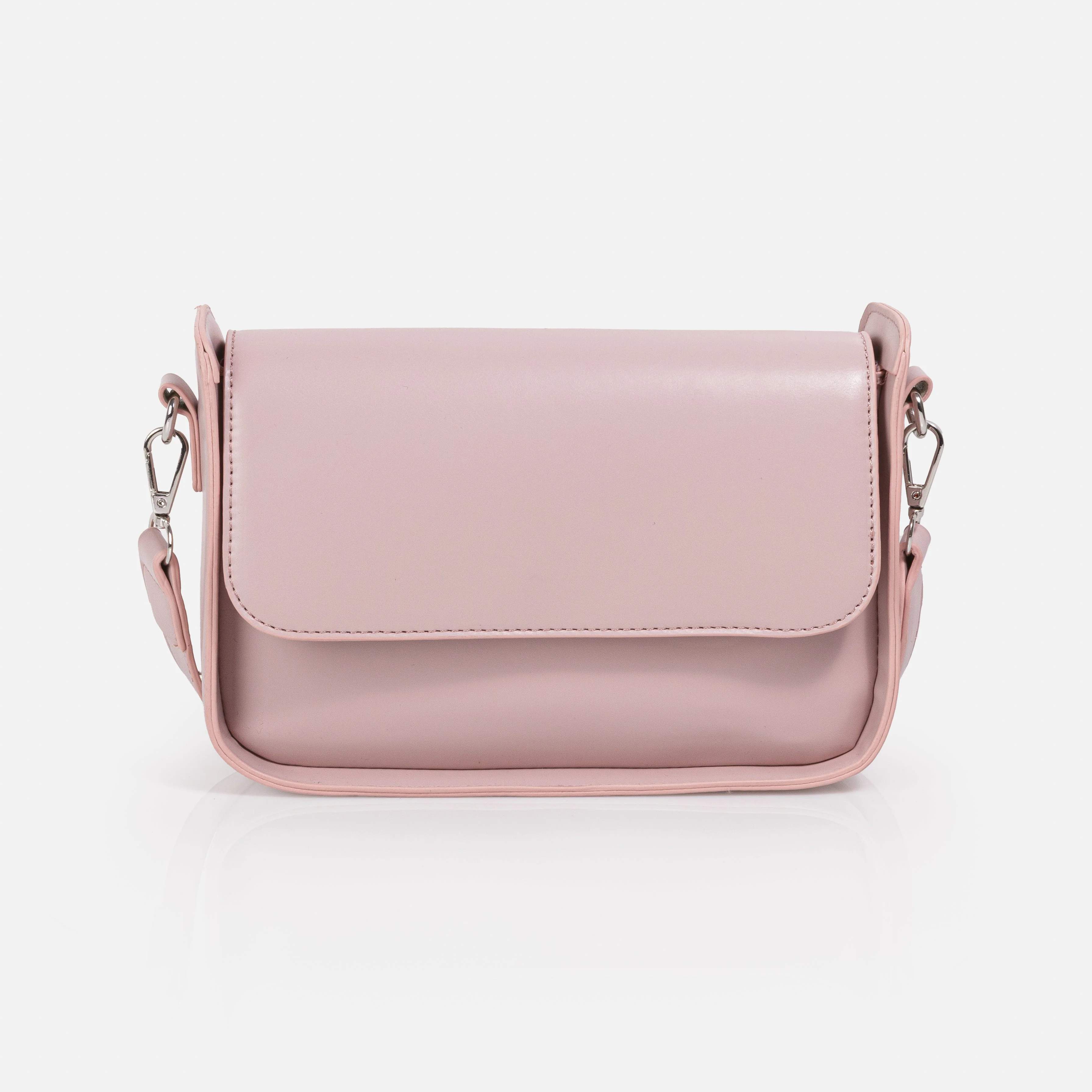 Sac à main vieux rose en PU